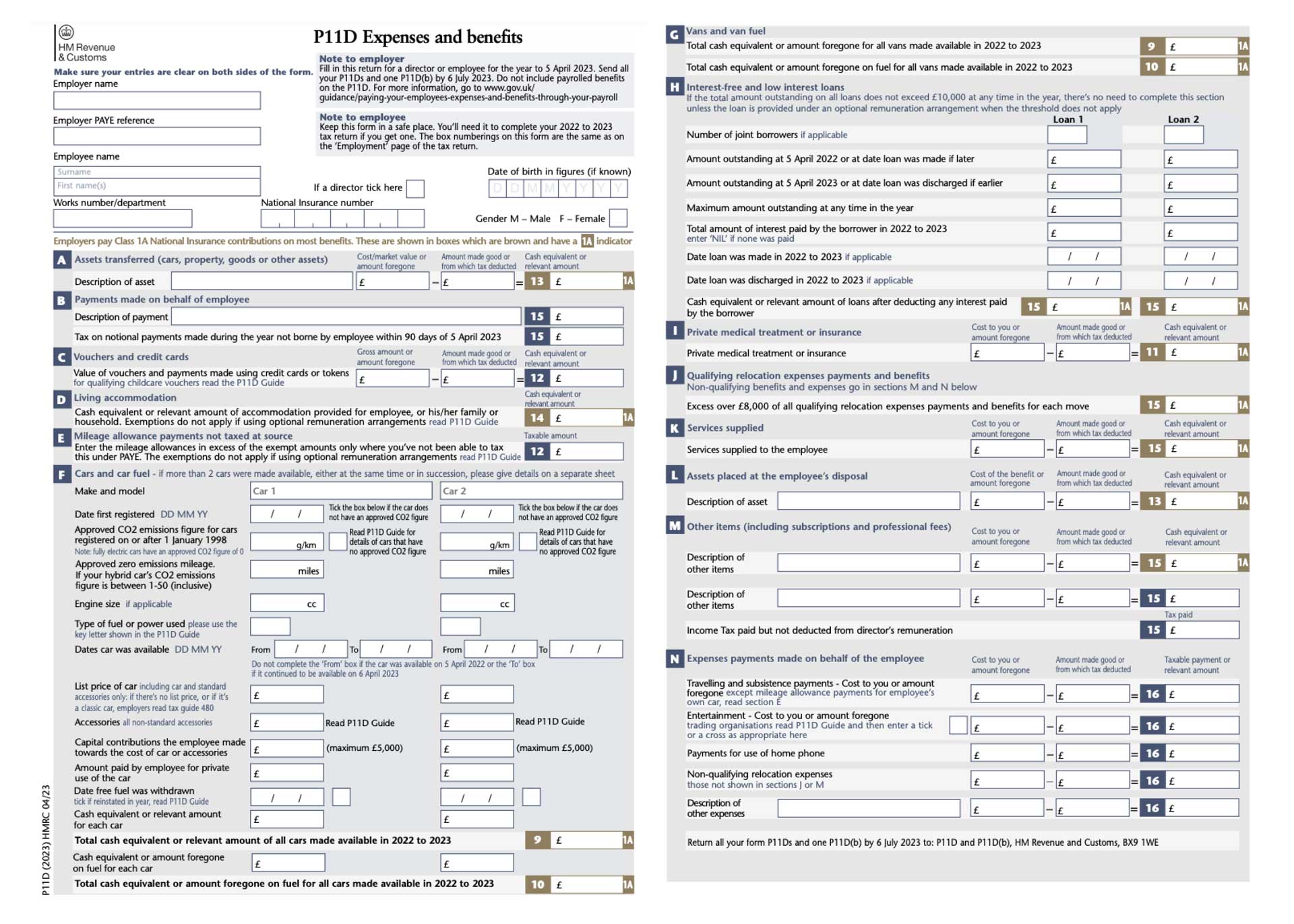 What Is A P11D Form? Everything You Need To Know