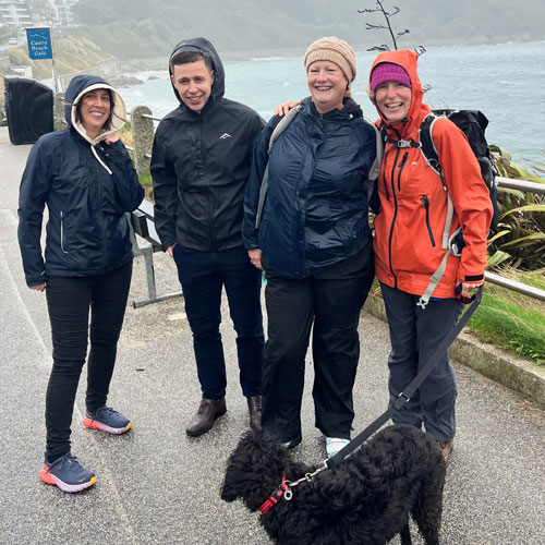 Cornish Coast Path Challenge - Harland Accountants raise money for Cornwall Mind