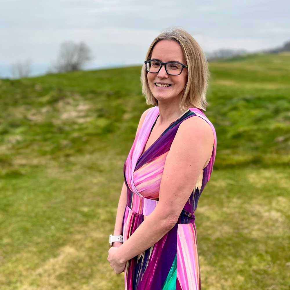 Marina O'Brien for Harland Accountants in Falmouth, St Austell, Helston, and Newquay