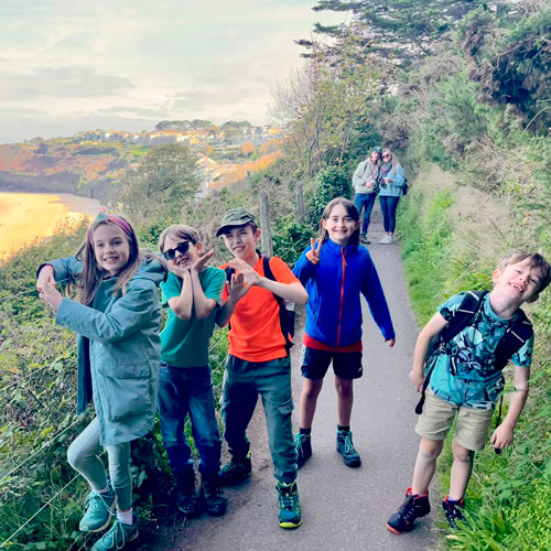 Cornish Coast Path Challenge - Harland Accountants raise money for Cornwall Mind