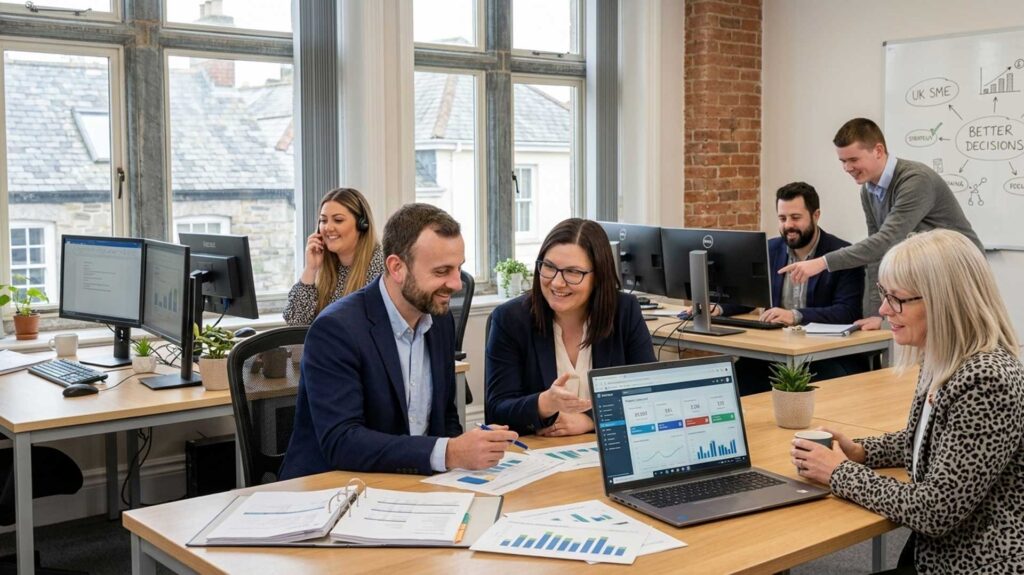 Outsourced finance team support for UK small businesses helping owners scale with clearer financial reporting
