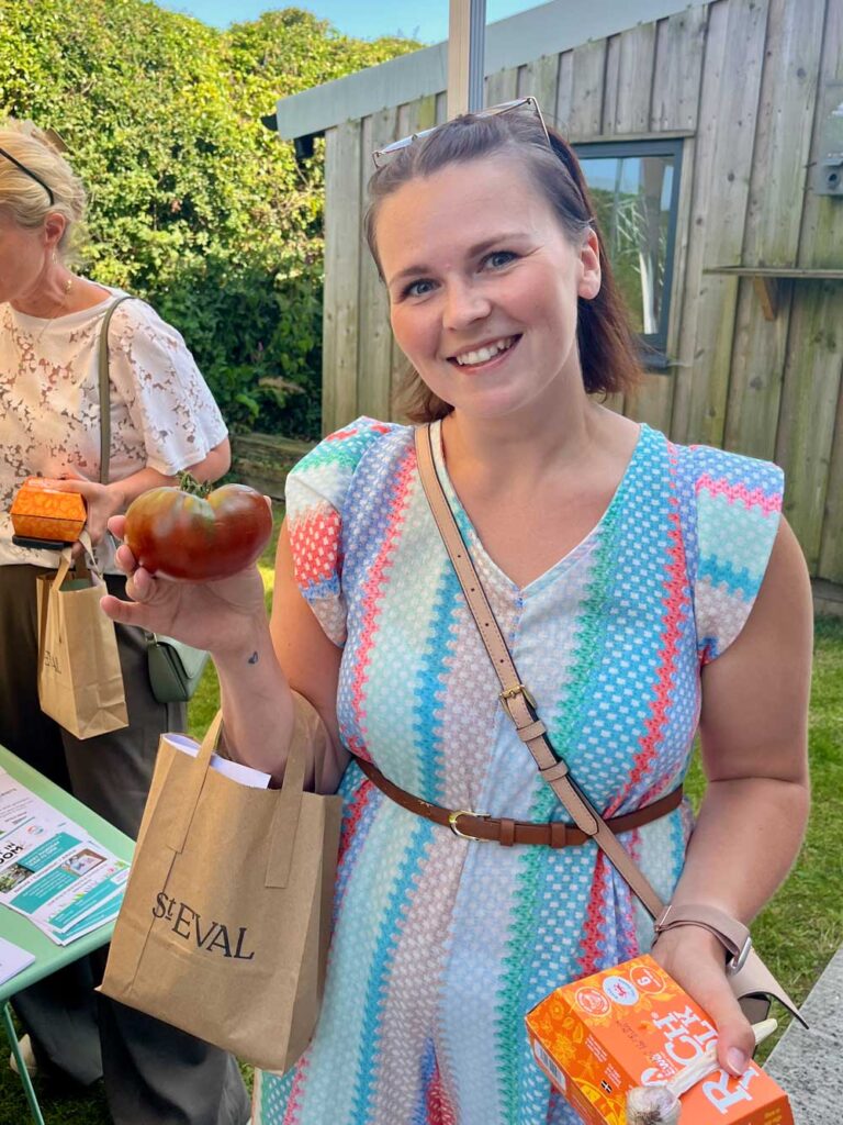 B Corps and purpose-led businesses networking at the B Local Cornwall gathering